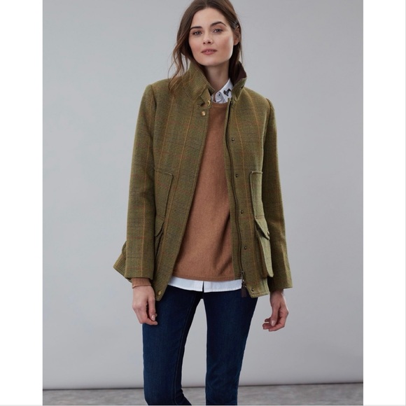 Joules Jackets & Blazers - Joules Women's Fieldcoat Tweed Coat